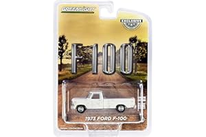 1973 Ford F-100 Pickup Truck Bianco (Versione Dirty) Hobby Exclusive 1:64 Diecast Model Car by Greenlight 30217