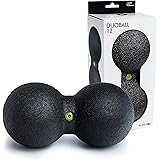 BLACKROLL® DUOBALL, Faszienball zur Selbstmassage von parallelen Muskelsträngen, Massageball mit Zwei Bällen, Faszien-Duoball