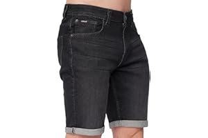 Kandor Kurze Hosen Herren – Jeans Shorts für Männer, Stretch, Sommer Bermuda Kurze Hose, Denim Herren-Shorts mit 5 Taschen