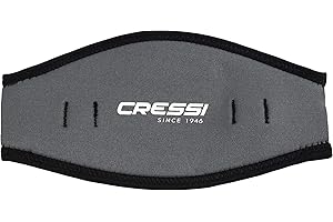 Cressi Mask Strap Cover - Neoprene Headboard for Diving Masks