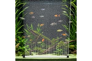 AXFEE akvarium bubbla gardin vägg, 40 cm akvarium luftbubbla | Tyst högupplösta syre diffusor, akvarium luftsten, hög syre di