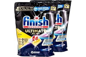 2 x Finish Powerball Ultimate All in 1 Lemon 50 tabletek = 2 sztuki w opakowaniu