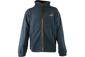 Savage Island Fleece Shooting Jacket With Pheasant Embroidery