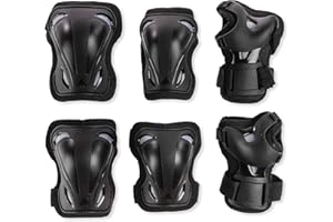 Rollerblade Skate Gear 3 Pack, Set di Protezioni Unisex Adulto