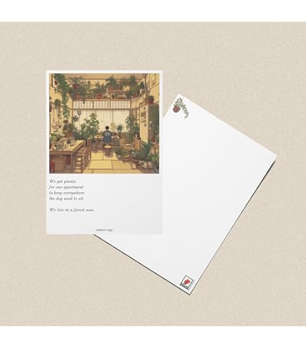 Ivory Triple Pearl Foil Postcards With Envelopes - 50 Count 5.5x8.5 Invitation Cards