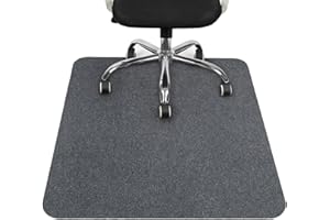 COSYLAND Alfombrilla de protección para el Suelo, Alfombrillas para sillas de Oficina, Alfombras para sillas Multifuncionales, Alfombrillas para Oficinas para el Hogar, Gris