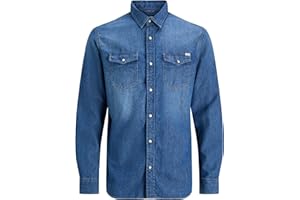 JACK & JONES Denim Shirt Slim Fit Denim Shirt