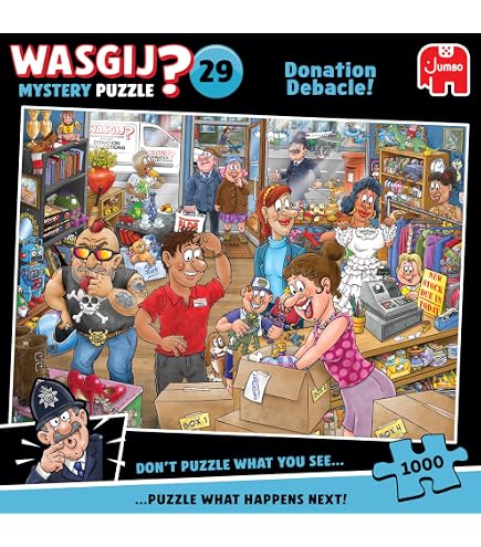 Wasgij Destiny 17 Puzzle – 1000 Teile, „Einmal Auftanken, Bitte!“, Zeitreise-Motiv