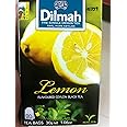 Dilmah Premium Quality Blended Lemon Flavoured Ceylon Black Tea. The Single Origin Tea 100% Pure Ceylon Tea. 20 - Count Tea Bags