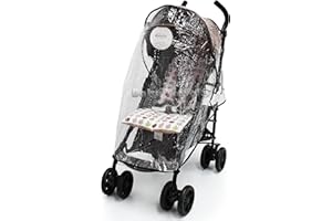 BABY TRAVEL Graco Nimbly Rain Cover Stroller Throw Over Raincover Fits Obaby Atlas, Tippitoes Strollers, Maclaren Quest Triumph, Chicco London, Chicco Liteway, Chicco Snappy, Zeta, Graco Nimbly