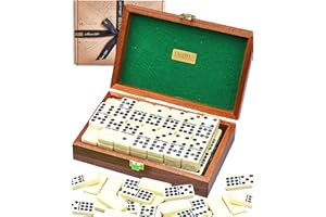 Jaques of London Dominoes Set | Luxury Dominoes For Children & Adults | Since 1795