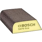 Bosch Professional 1x Sanding Sponge S470 Best for Profile Fine (wood, plastic and metal, 69 x 97 x 26 mm, accessories for hand sanding)