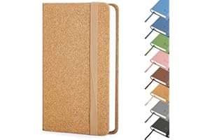 Jokisa Agenda de Poche 2025 Semainier, Agenda Vertical Scolaire 1 Semaine 2 pages, Planificateur Hebdomadaire avec Couverture Rigide en PU Cuir, À propos de l'A6(16,5 x 9,5 cm)