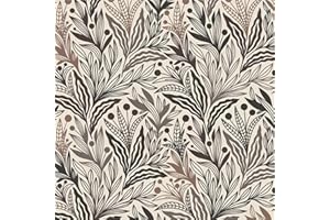 LZH-LP Papel pintado autoadhesivo, hierba gris, 44x600CM papel de contacto, despegar y pegar, papel pintado, pintura de paisaje abstracto, película de vinilo extraíble para sala de estar, dormitorio