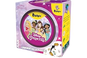 Zygomatic | Dobble Disney Princess | Juego de Cartas de Acción y Reflejos | A Partir de 4 Años | De 2 a 8 Jugadores | 15 Minutos por Partida | Español