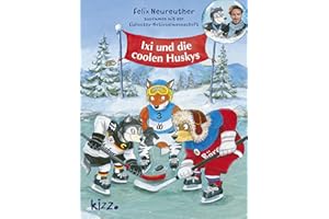 Ixi und die coolen Huskys: Zusammen mit der Eishockey-Nationalmannschaft