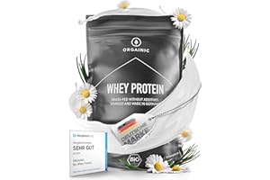 ORGAINIC - Proteína de suero de leche ecológica - Certificado ecológico (DE-ÖKO-006) - alimentación con hierba - 1000 gramos