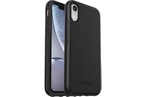 Otterbox Symmetry Coque pour iPhone XR, Antichoc, Anti-Chute, Coque de Protection Fine, supporte 3 x Plus de Chutes Que la Norme Militaire, Noir, Livré sans Emballage