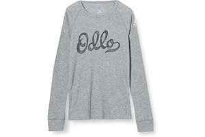 Odlo Bl Top Crew Neck L/S Active Warm Trend Kids Camiseta Bebé-Niños