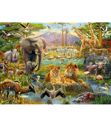 Educa 200-teiliges Kinderpuzzle 'Modetiere' – 40x28 Cm, Ab 6 Jahren, Umweltfreundlich