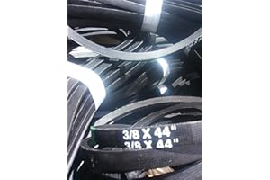 D&D PowerDrive 3L440 V Belt, 3L, Rubber, 3/8" x 44" OC