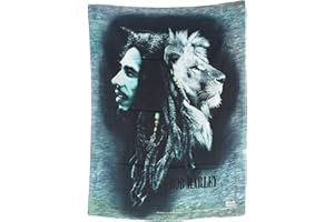 Heart Rock - Bandera Original de Tela con diseño de Profiles de Bob Marley, 110 x 75 x 0,1 cm