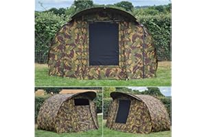 QUEST TACKLE Quest Stealth MK2 XL Pop Up Bivvy | 1 Man | Carp Fishing Tackle