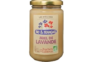 Les Ruchers du Luberon - Miel Bio & Français 400 g - Lavande