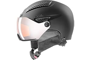 uvex hlmt 600 visor, casque de ski Adulte unisexe