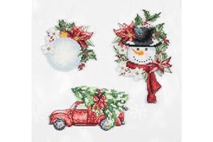 LUCA-S QUALITY FOR EVERYONE Toys Cross Stitch Kits - Christmas Toys, JK037