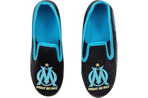 OLYMPIQUE DE MARSEILLE Chaussons Fan Enfant Om - Collection Officielle