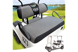 10L0L Ensemble Complet de Housses de siège de voiturette de Golf pour siège Avant, Housses de Banquette en Polyester, Accessoires universels pour EZGO TXT RXV & Club Car DS