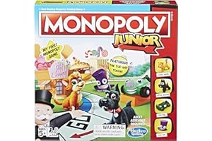 Hasbro Monopoly dla dzieci w wieku od 5 lat (tylko w serwisie Amazon)