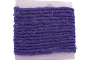 Wollkordel LILA 3 m x 4 mm (0,62€/m) Wolldocht 4 mm Kordel 100% Wolle Dekoband Schleifenband Geschenkband Filzkordel Wollschnur Wollband Bastelwolle