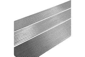 ‎SMOWO Smowo® 50 Stück Wachsstreifen Silber Set 200mm - Verzierwachs für Kerzen in verschiedenen Formen - Wachs für Taufe Kommunion Hochzeit