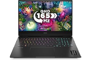 HP OMEN Gaming Laptop 16-k0000sa | Intel® Core™ i7-12700H Processor | 16GB RAM | 1TB SSD | NVIDIA® GeForce RTX™ 3070 Ti Laptop GPU | 16.1” QHD 16:9 display | 165Hz | Microsoft Windows 11 Home | Black