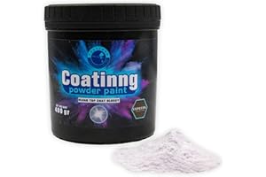 COATINNG-Barniz en Polvo Electroestático para Revestimiento Industrial-Pintura en Polvo con Acabado Duradero y Protección de Superficies,powder coating,para carrocerias y llantas (BARNIZ BRILLANTE)