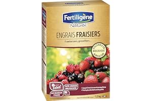 FERTILIGÈNE Engrais Mini-Granulés Fraisiers, Framboisiers UAB 1,5 kg