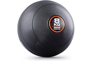 Core Balance Slam Ball No Bounce Medicine Exercise Ball Heavy Duty PVC for Strength Training (3kg / 5kg / 8kg / 10kg)