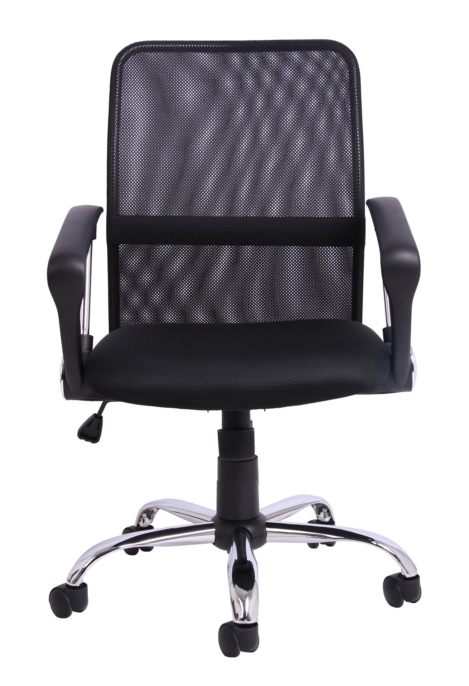 Office Essentials Office Chair with Arms, Adjustable Office Desk Chair