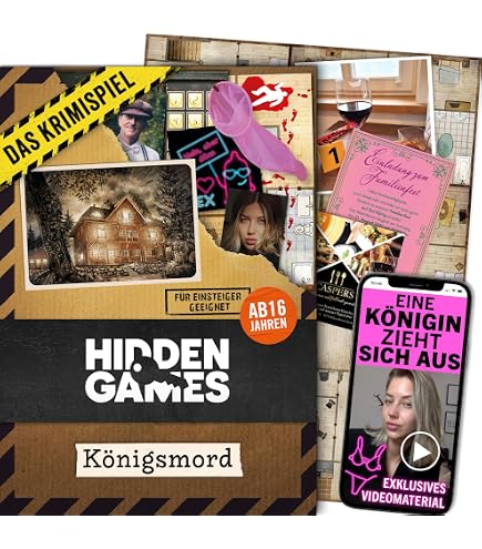 Hidden Games - Scena del crimine - Gioco di carte in lingua tedesca
