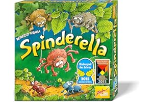 ZOCH ZUM SPIELEN Zoch 601105077 Spinderella - Kinderspiel des Jahres 2015 - kindgerechtes Wettlaufspiel in unterschiedlichen Schwierigkeitsstufen, für Kinder ab 6 Jahren