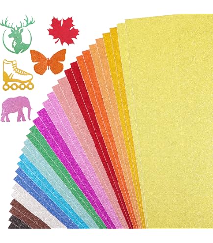 Papier Pailleté Violet A4 - 350g/m² - Scrapbooking, Cartes
