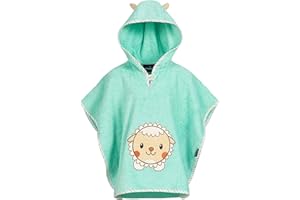 Morgenstern Poncho de algodón, 1-3 años