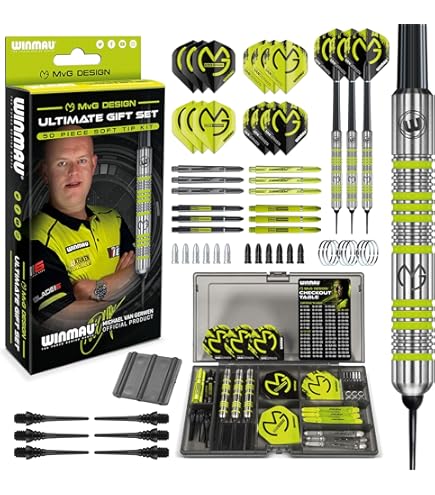 Pointes De Fléchettes Winmau Pro-Tip - Filetage 2 BA - Lot De 1000 Noires (NEUF)