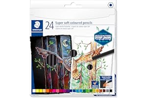 STAEDTLER-149C ST Lápiz de color super suave, Multicolor, 1 Caja con 24 (149C C24)