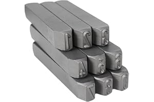 ‎DÖNGES Dönges Handschlagstempelsatz angespitzt, 9-teilig, Zahlen 0-9, Schrifthöhe 12 mm (Schlagstempel Schlagzahl)