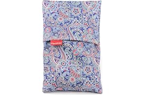 EL SAQUITO DE LA SALUD Saco Térmico de Semillas para microondas Aroma Lavanda, Azahar o Romero para aplicar Calor seco Natural 100% Algodón Cachemir (Romero, S (23 x 15 x 2 CM con Funda))