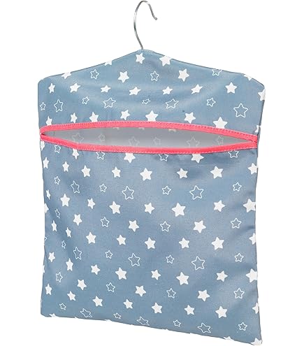 Wasknijperzak om op te hangen, herbruikbare knijperzak voor wasknijpers, eenvoudige ophanghaak voor het opbergen van wasknijpers, waszak voor huis en