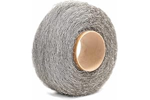 NOVANOX GERMAN ENGINEERING NovaNox® - Gomitolo di lana in acciaio inox, 800 °C, 1 kg